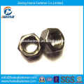 Chinese Supplier Carbon Steel Gr 2 hex three point self lock nut